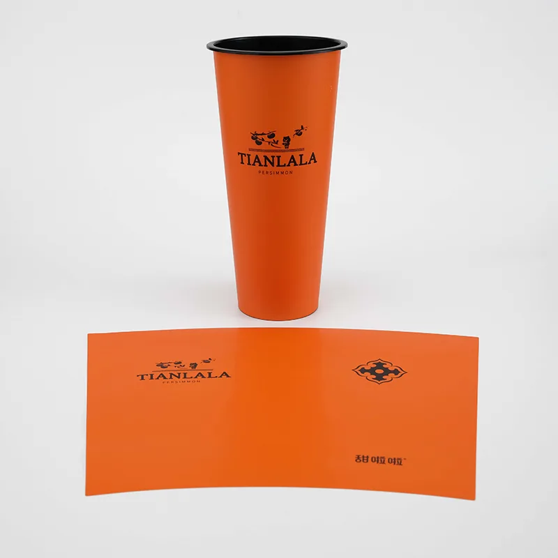 การฉีดขึ้นรูปฉลาก IML สำหรับถ้วยกาแฟ PP